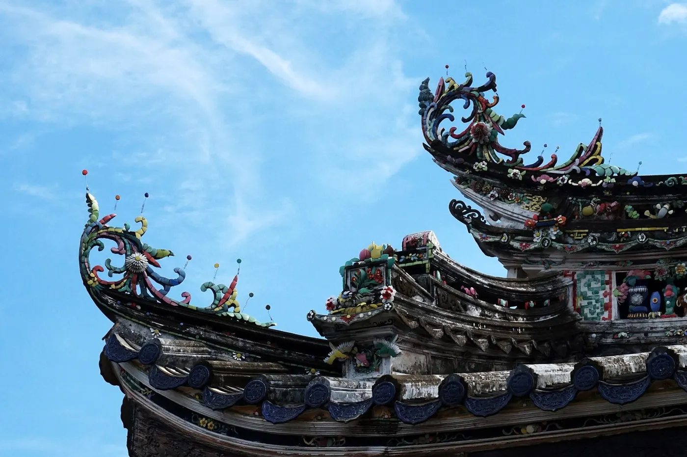 从熙公祠草尾嵌瓷