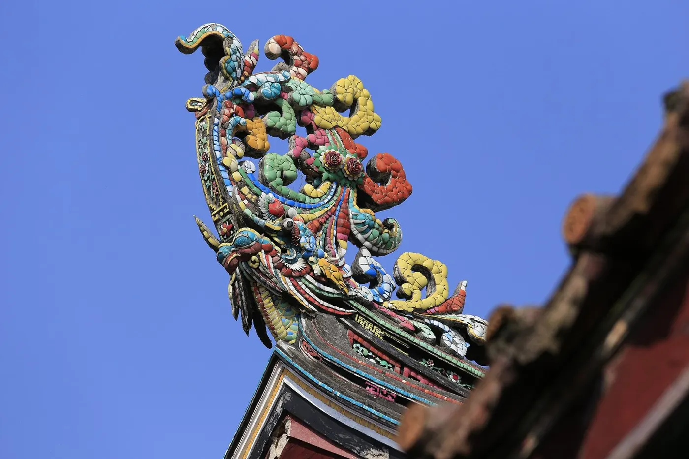 开元寺殿脊嵌瓷