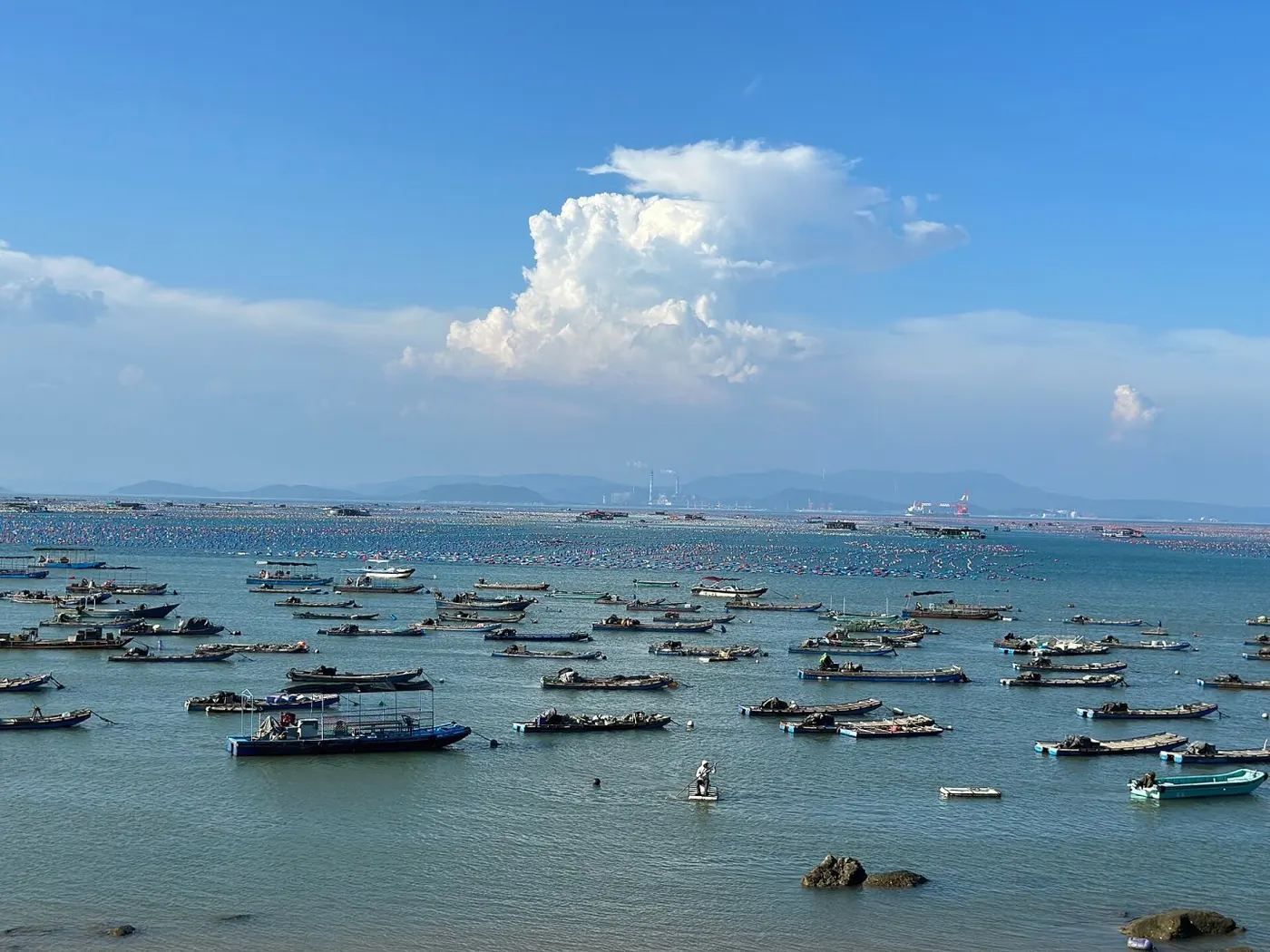 南澳岛海上养殖场